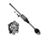 Kugel Front Right (Passenger Side) CV Axle Drive Shaft And Complete Wheel Hub Bearing Assembly Kit For BMW X3 530i 540i KN7-101238