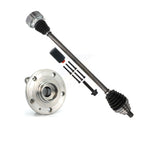 Kugel Front Right (Passenger Side) CV Axle Drive Shaft And Complete Wheel Hub Bearing Assembly Kit For Volkswagen Jetta KN7-101241