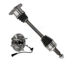 Kugel Front Right (Passenger Side) CV Axle Drive Shaft And Complete Wheel Hub Bearing Assembly Kit For GMC Chevrolet Sierra 1500 Silverado Tahoe Yukon Cadillac XL Suburban Escalade ESV KN7-101245