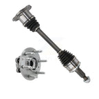 Kugel Front Right (Passenger Side) CV Axle Drive Shaft And Complete Hub Bearing Assembly Kit For 2019 Chevrolet Silverado 1500 GMC Sierra Classic Style (mirrors mount in window corner) 4WD KN7-101247