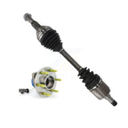Kugel Front Right (Passenger Side) CV Axle Drive Shaft And Complete Wheel Hub Bearing Assembly Kit For Pontiac Montana Chevrolet Uplander Buick Terraza Saturn Relay KN7-101250