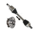 Kugel Front Right (Passenger Side) CV Axle Drive Shaft And Complete Wheel Hub Bearing Assembly Kit For Mercedes-Benz C300 C43 AMG C400 C450 KN7-101255