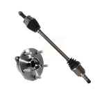Kugel Front Right (Passenger Side) CV Axle Drive Shaft And Complete Wheel Hub Bearing Assembly Kit For Subaru Impreza WRX STI KN7-101260