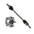 Kugel Front Right (Passenger Side) CV Axle Drive Shaft And Complete Hub Bearing Assembly Kit For Subaru Impreza Sedan Hatchback with AWD 2.0L Naturally Aspirated Automatic CVT transmission KN7-101261