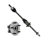 Kugel Front Right (Passenger Side) CV Axle Drive Shaft And Complete Wheel Hub Bearing Assembly Kit For Toyota RAV4 KN7-101265