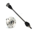 Kugel Front Right (Passenger Side) CV Axle Drive Shaft And Complete Wheel Hub Bearing Assembly Kit For Volkswagen Jetta KN7-101273