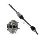Kugel Front Right (Passenger Side) CV Axle Drive Shaft And Complete Wheel Hub Bearing Assembly Kit For 2011-2017 Nissan Juke FWD with 1.6L Automatic CVT transmission Secondary Design KN7-101275