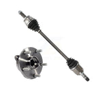 Kugel Front Right (Passenger Side) CV Axle Drive Shaft And Complete Wheel Hub Bearing Assembly Kit For Subaru Forester Sport Utility KN7-101281
