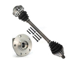 Kugel Front Right (Passenger Side) CV Axle Shaft And Bearing Kit For 2017 Volkswagen Golf SportWagen Alltrack Wagon with AWD 1.8L Turbocharged GAS engine Automatic Dual Clutch transmission KN7-101290