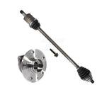 Kugel Front Right (Passenger Side) CV Axle Drive Shaft And Complete Wheel Hub Bearing Assembly Kit For Volkswagen Golf SportWagen With 85mm Pilot Diameter KN7-101291