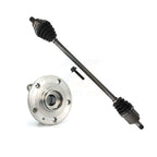 Kugel Front Right (Passenger Side) CV Axle Drive Shaft And Complete Wheel Hub Bearing Assembly Kit For Volkswagen Passat Beetle KN7-101296