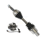 Kugel Front Right (Passenger Side) CV Axle Drive Shaft And Complete Wheel Hub Bearing Assembly Kit For Ford Ranger Mazda B4000 Square Connector 4WD KN7-101305