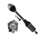 Kugel Front Left (Driver Side) CV Axle Drive Shaft And Complete Wheel Hub Bearing Assembly Kit For BMW X3 530i 540i KN7-101315