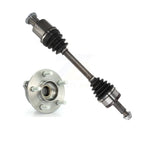 Kugel Front Left (Driver Side) CV Axle Drive Shaft And Complete Wheel Hub Bearing Assembly Kit For Dodge Chrysler 300 Charger Challenger Magnum KN7-101323