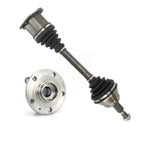 Kugel Front Left (Driver Side) CV Axle Drive Shaft And Complete Wheel Hub Bearing Assembly Kit For Volkswagen Jetta KN7-101335