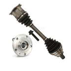 Kugel Front Left (Driver Side) CV Axle Drive Shaft And Complete Wheel Hub Bearing Assembly Kit For Volkswagen Golf Jetta Eos KN7-101338