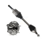 Kugel Front Left (Driver Side) CV Axle Drive Shaft And Complete Wheel Hub Bearing Assembly Kit For Ford Fusion Lincoln MKZ KN7-101340