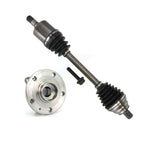 Kugel Front Left (Driver Side) CV Axle Drive Shaft And Complete Wheel Hub Bearing Assembly Kit For Volkswagen Passat Beetle KN7-101364