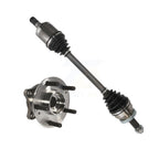 Kugel Front Left (Driver Side) CV Axle Drive Shaft And Complete Wheel Hub Bearing Assembly Kit For 2015-2021 Kia Sedona FWD with 3.3L Automatic transmission KN7-101365