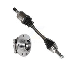 Kugel Front Left (Driver Side) CV Axle Drive Shaft And Hub Bearing Kit For 2017 Jeep Compass MP body code with Sport Utility FWD/4WD Naturally Aspirated GAS engine Automatic transmission KN7-101369