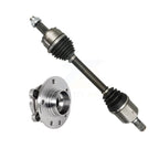 Kugel Front Left (Driver Side) CV Axle Drive Shaft And Complete Wheel Hub Bearing Assembly Kit For Jeep Compass Renegade KN7-101371