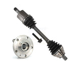 Kugel Front Left (Driver Side) CV Axle Drive Shaft And Complete Wheel Hub Bearing Assembly Kit For Volkswagen Tiguan Audi Q3 Quattro CC Passat Limited KN7-101375