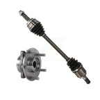 Kugel Front Left (Driver Side) CV Axle Drive Shaft And Complete Wheel Hub Bearing Assembly Kit For Hyundai Elantra GT 2.0L with Automatic transmission KN7-101387