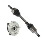 Kugel Front Left (Driver Side) CV Axle Drive Shaft And Complete Wheel Hub Bearing Assembly Kit For Toyota RAV4 KN7-101390