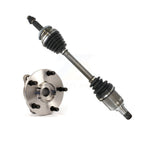 Kugel Front Left (Driver Side) CV Axle Drive Shaft And Complete Wheel Hub Bearing Assembly Kit For Toyota RAV4 Primary Design KN7-101391