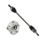 Kugel Front Left (Driver Side) CV Axle Drive Shaft And Complete Wheel Hub Bearing Assembly Kit For 2008-2014 Subaru Tribeca KN7-101400