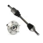 Kugel Front Left (Driver Side) CV Axle Drive Shaft And Complete Wheel Hub Bearing Assembly Kit For 2008-2009 Ford Taurus X Mercury Sable KN7-101412