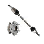 Kugel Front Left (Driver Side) CV Axle Drive Shaft And Hub Bearing Assembly Kit For 2017-2023 Tesla 3 Sedan with RWD BATTERY EV (EV BEV) engine Automatic transmission With 150mm Flange KN7-101424