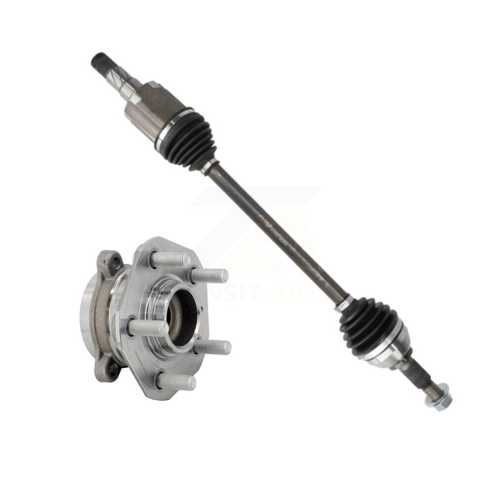 Kugel Front Left (Driver Side) CV Axle Drive Shaft And Hub Bearing Assembly Kit For 2017-2023 Tesla 3 Sedan with RWD BATTERY EV (EV BEV) engine Automatic transmission With 150mm Flange KN7-101424