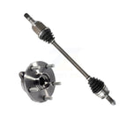 Kugel Front Left (Driver Side) CV Axle Drive Shaft And Complete Wheel Hub Bearing Assembly Kit For Subaru WRX STI KN7-101435