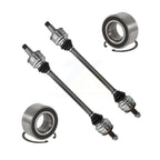 Kugel Rear CV Axle Drive Shaft] Complete Assembly And Wheel Bearing Kit For 2008-2009 Mercedes-Benz C230 204 Type - Left Right Side (Driver Passenger) KN7-101439