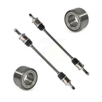 Kugel Rear CV Axle Drive Shaft] Complete Assembly And Wheel Bearing Kit For Honda CR-V Primary Design - Left Right Side (Driver Passenger) KN7-101441