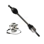 Kugel Rear Left (Driver Side) CV Axle Drive Shaft And Complete Wheel Hub Bearing Assembly Kit For 2003-2006 Ford Expedition Lincoln Navigator 9.75 In. Ring Gear KN7-101444