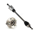 Kugel Rear Left (Driver Side) CV Axle Drive Shaft And Complete Wheel Hub Bearing Assembly Kit For Chrysler 300 Dodge Charger KN7-101449
