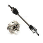 Kugel Rear Left (Driver Side) CV Axle Drive Shaft And Complete Wheel Hub Bearing Assembly Kit For Dodge Chrysler 300 Charger Challenger KN7-101450