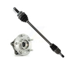 Kugel Rear Right (Passenger Side) CV Axle Drive Shaft And Complete Wheel Hub Bearing Assembly Kit For Hyundai Santa Fe Kia Sorento AWD KN7-101477