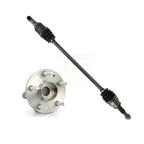 Kugel Rear Right (Passenger Side) CV Axle Drive Shaft And Complete Wheel Hub Bearing Assembly Kit For Ford Explorer Police Interceptor Utility AWD KN7-101480