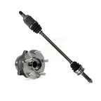 Kugel Rear Right (Passenger Side) CV Axle Drive Shaft And Complete Wheel Hub Bearing Assembly Kit For Subaru Forester KN7-101489
