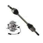 Kugel Rear Right (Passenger Side) CV Axle Drive Shaft And Complete Wheel Hub Bearing Assembly Kit For 2018-2021 Ford Expedition Lincoln Navigator KN7-101490