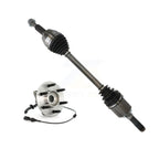 Kugel Rear Right (Passenger Side) CV Axle Drive Shaft And Complete Wheel Hub Bearing Assembly Kit For 2003-2006 Ford Expedition Lincoln Navigator 9.75 In. Ring Gear KN7-101493