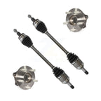 Kugel Rear CV Axle Drive Shaft And Complete Hub Bearing Assembly Kit For Dodge Charger Chrysler 300 Challenger AWD with 3.6L Automatic transmission - Left Right Side (Driver Passenger) KN7-101500