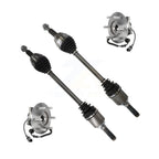 Kugel Rear CV Axle Drive Shaft And Complete Wheel Hub Bearing Assembly Kit For Ford Expedition Lincoln Navigator 9.75 In. Ring Gear - Left Right Side (Driver Passenger) KN7-101505