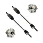 Kugel Rear CV Axle Drive Shaft And Complete Wheel Hub Bearing Assembly Kit For Subaru Forester Outback Impreza Legacy WRX - Left Right Side (Driver Passenger) KN7-101509