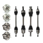Kugel Front Rear CV Axle Drive Shaft And Hub Bearing Assembly Kit (8Pc) For Dodge Charger Chrysler 300 Challenger AWD with 3.6L Automatic transmission - Left Right Side (Driver Passenger) KN7-101534