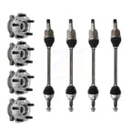 Kugel Front Rear CV Axle Shaft And Bearing Kit (8Pc) For 2018-2023 Tesla 3 Sedan with AWD BATTERY EV (EV BEV) engine Automatic transmission With 142mm Flange - Left Right (Driver Passenger) KN7-101552