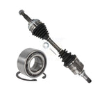 Kugel Rear Left (Driver Side) CV Axle Drive Shaft] Complete Assembly And Wheel Bearing Kit For 1987-1989 Toyota MR2 RWD KN7-101554